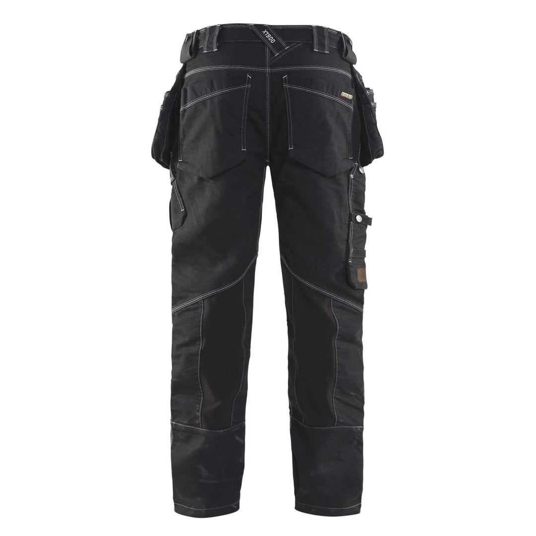 Blaklader X1900 Stretch Trousers 19901141 Black Rear 