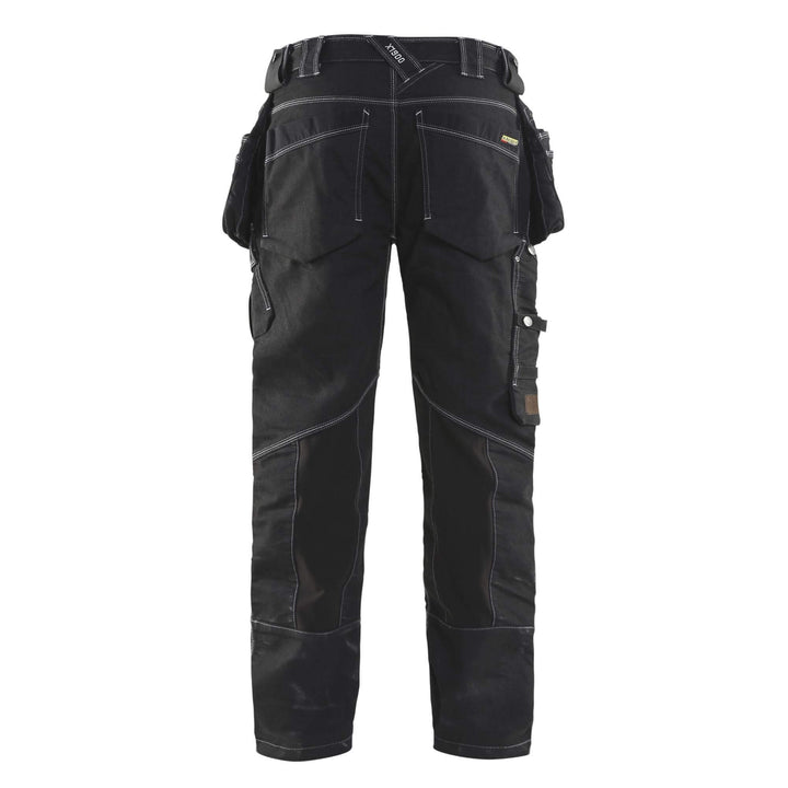 Blaklader X1900 Stretch Trousers 19901141 Black Rear 