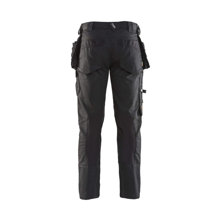 Blaklader X1900 Stretch Trousers 19901141 Black/Black Rear 