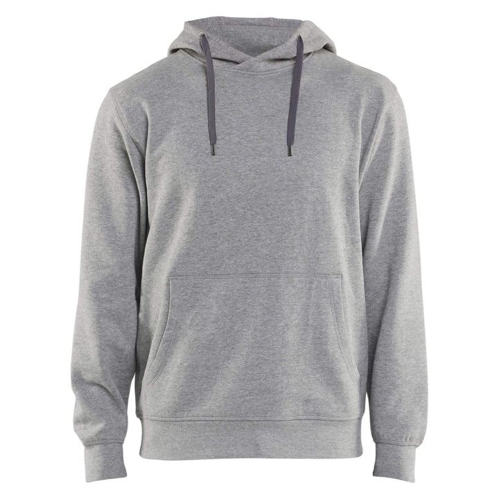 Blaklader 33961157 Zip Hoodie Grey Melange Main #colour_grey-melange