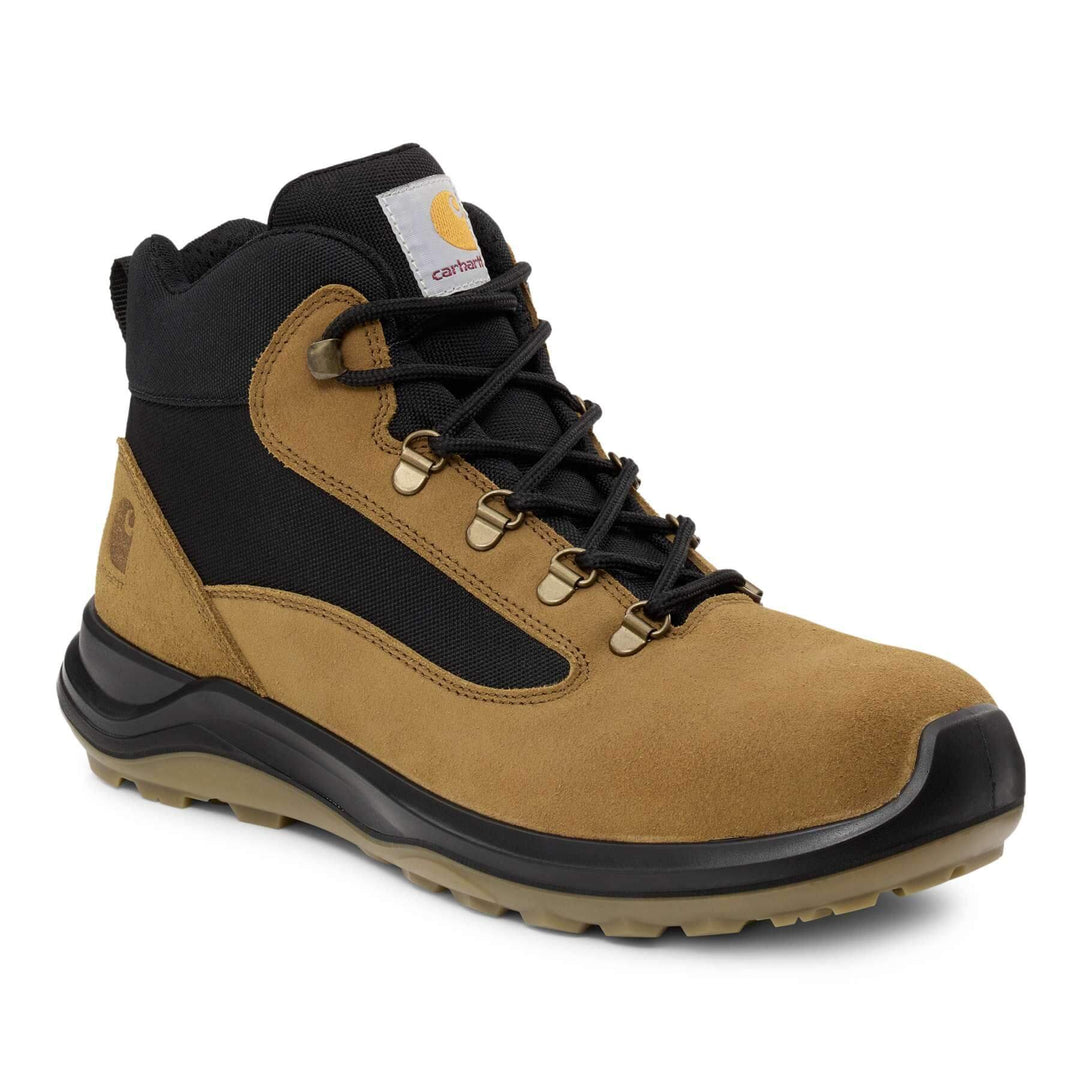 Carhartt Belmont Rugged S3L Safety Boots 400018 Carhartt Brown Front#colour_carhartt-brown
