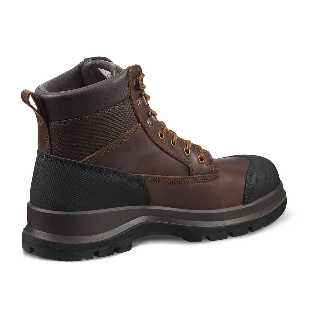 Carhartt Detroit 6 Inch S3 Work Boots F702903 Dark Brown Additional Image 1#colour_dark-brown