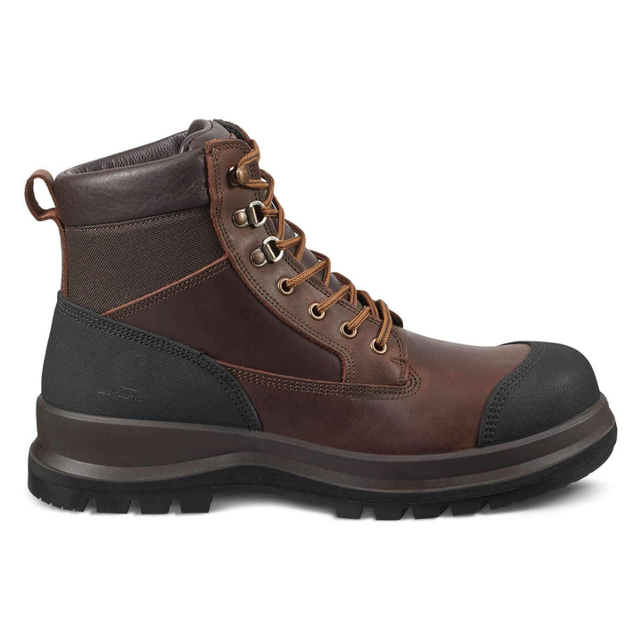 Carhartt Detroit 6 Inch S3 Work Boots F702903 Dark Brown Additional Image 3#colour_dark-brown