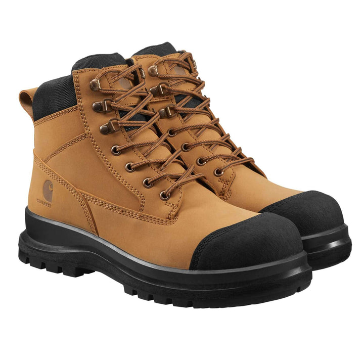 Carhartt Detroit 6 Inch S3 Zip Safety Boots F702923 Wheat Additional Image 2#colour_wheat