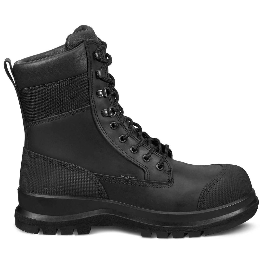 Carhartt Detroit 8 Inch S3 High Leg Work Boots F702905 Black Additional Image 3#colour_black