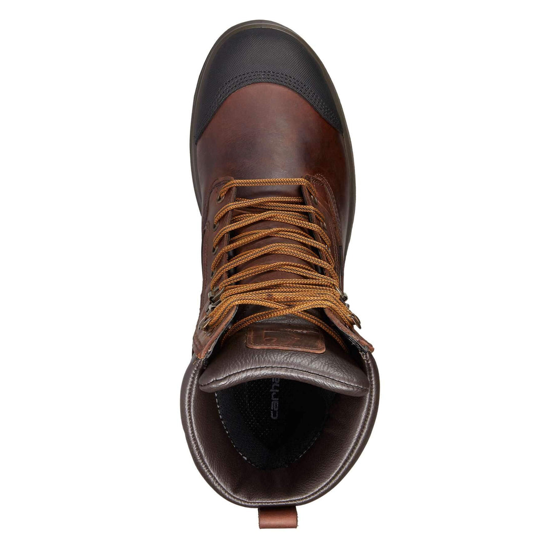 Carhartt Detroit 8 Inch S3 High Leg Work Boots F702905 Dark Brown Additional Image 4#colour_dark-brown