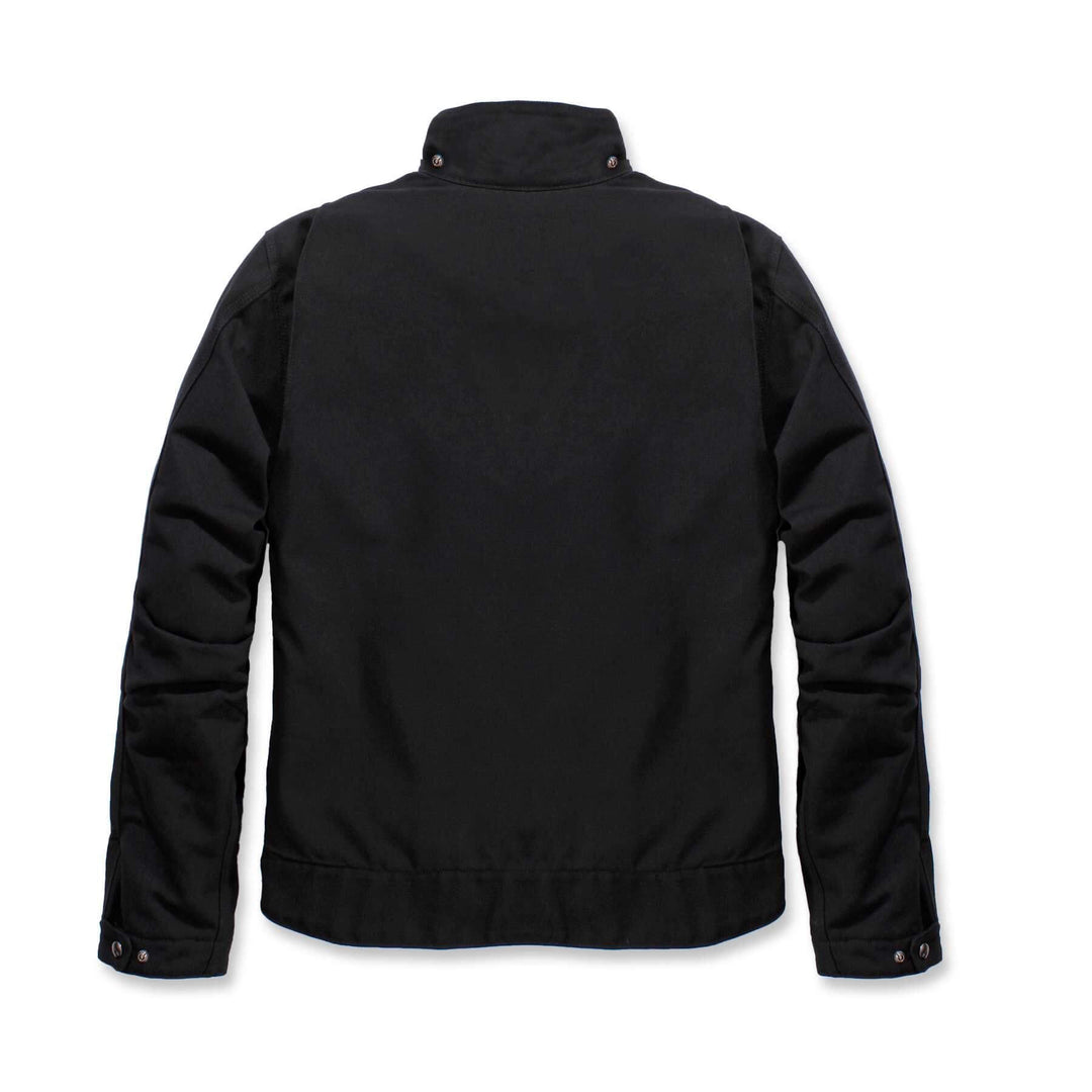 Carhartt Duck Detroit Blanket-Lined Jacket 103828 Black Back