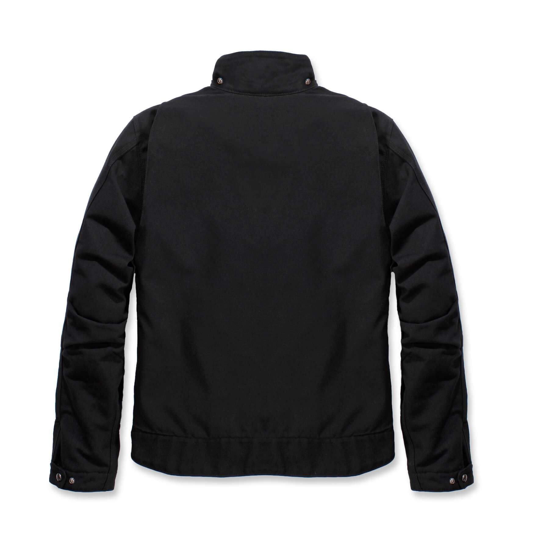 Carhartt Duck Detroit Blanket-Lined Jacket 103828 Black Back