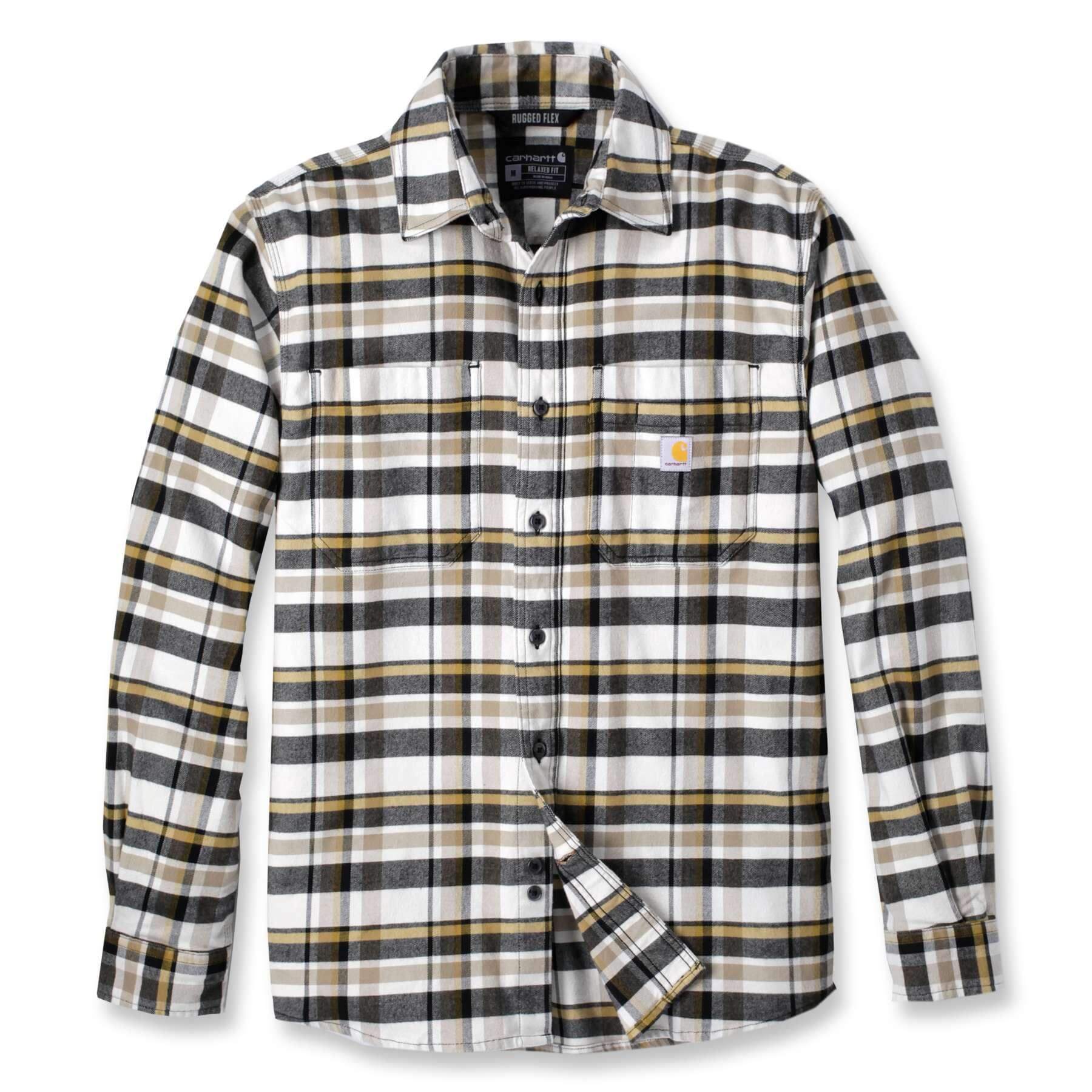 Carhartt Flannel Rugged Flex Relaxed Fit Midweight Long-Sleeve