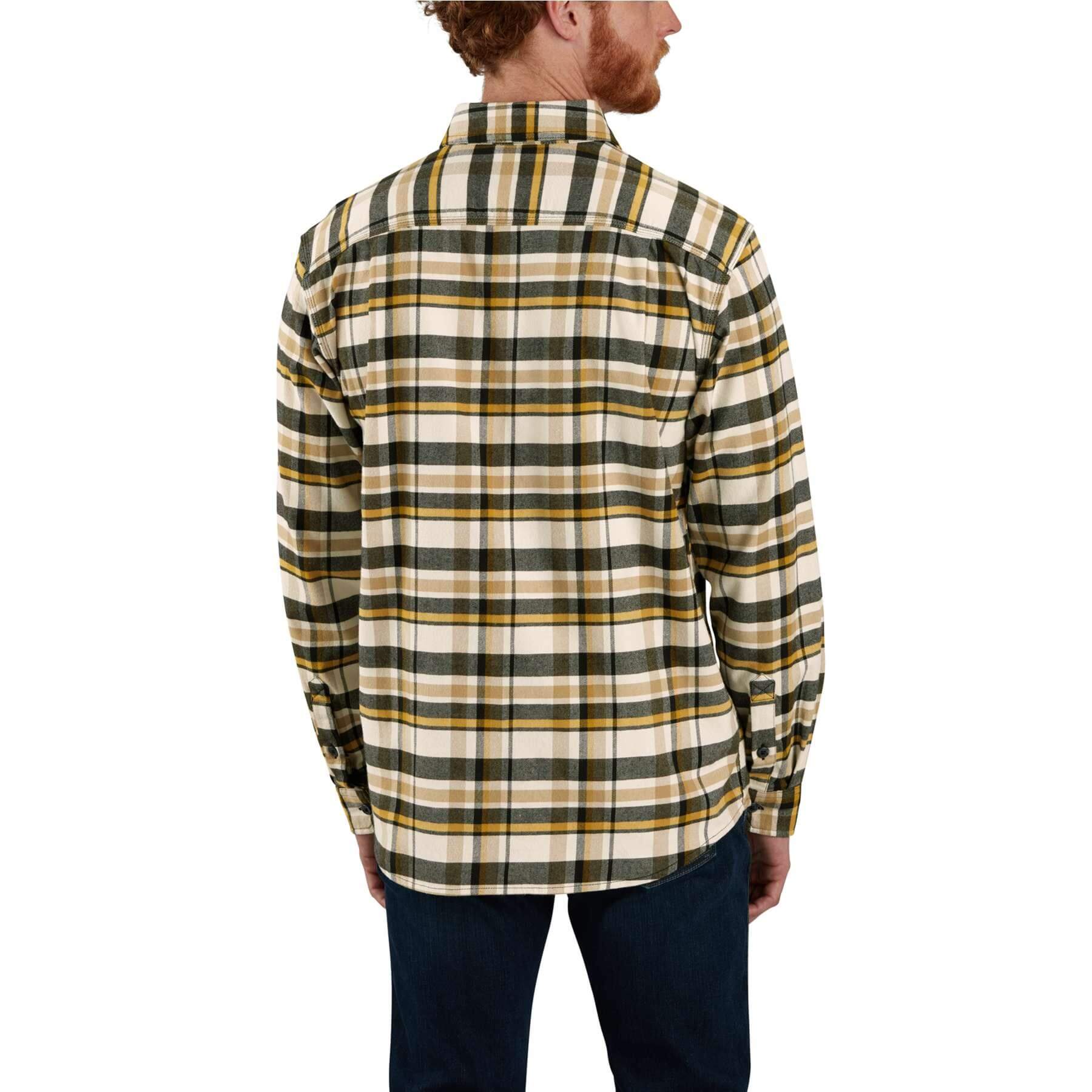 Carhartt Flannel Rugged Flex Relaxed Fit Midweight Long-Sleeve