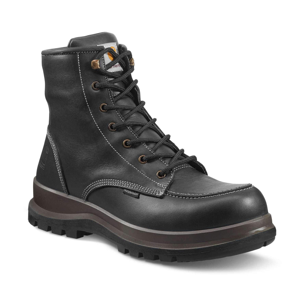 Carhartt Hamilton S3 Work Boots F702901 Black Front#colour_black