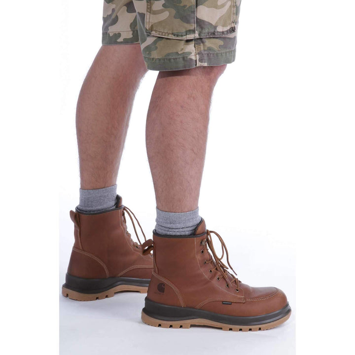 Carhartt Hamilton S3 Work Boots F702901 Tan Back#colour_tan