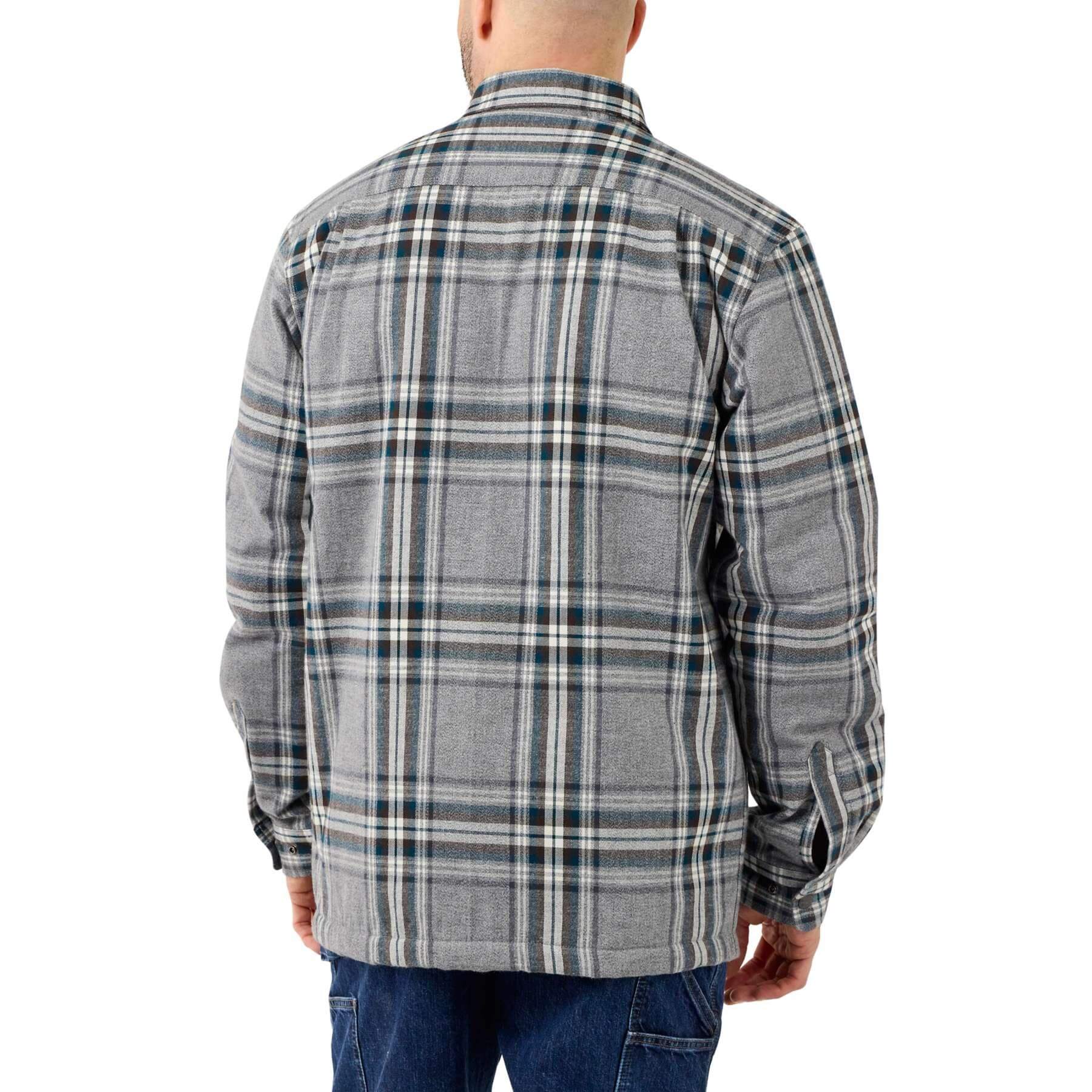 Carhartt Heavyweight Flannel Relaxed fit Sherpa Lined Shirt Jacket