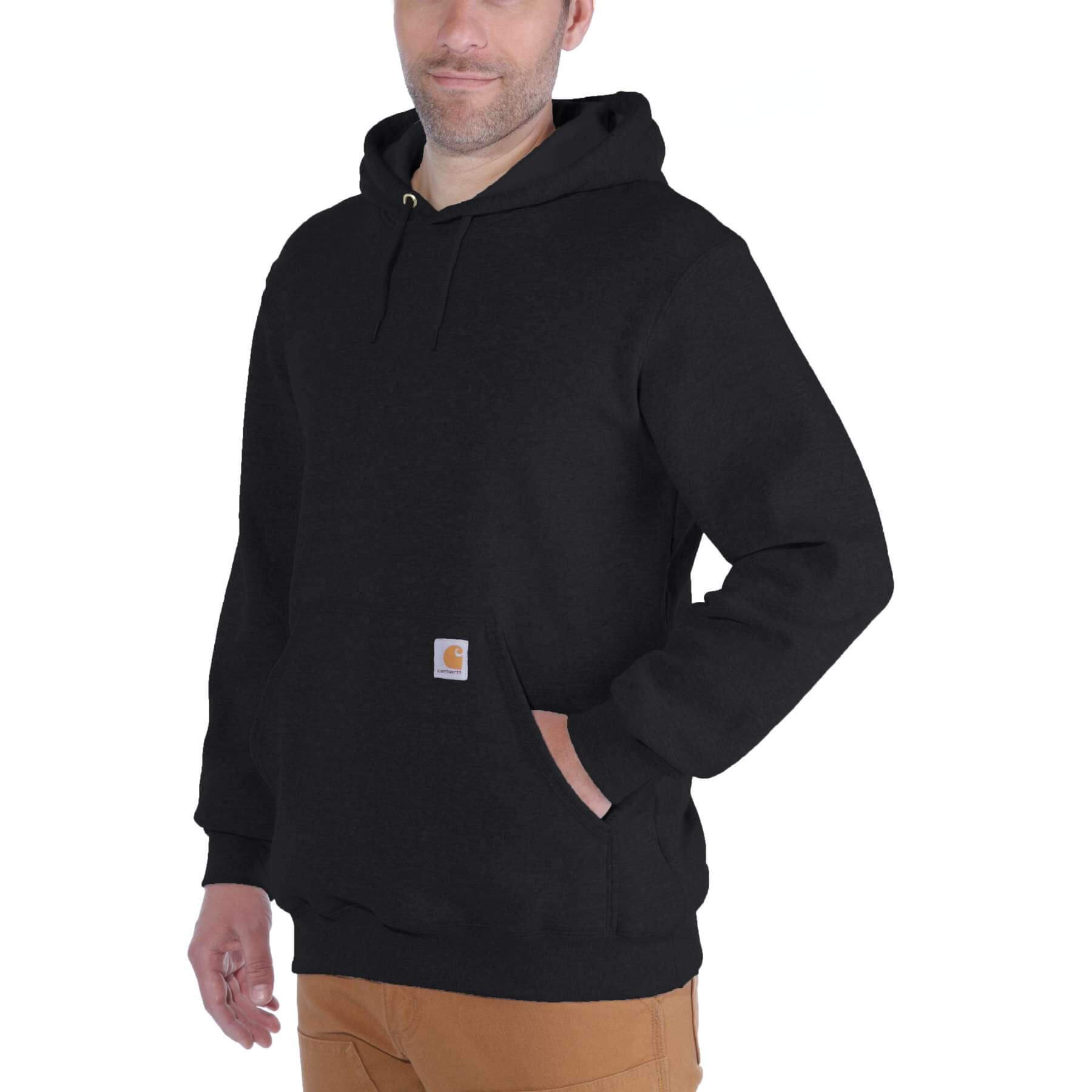 Carhartt Loose Midweight Hoodie K121 Black Model
