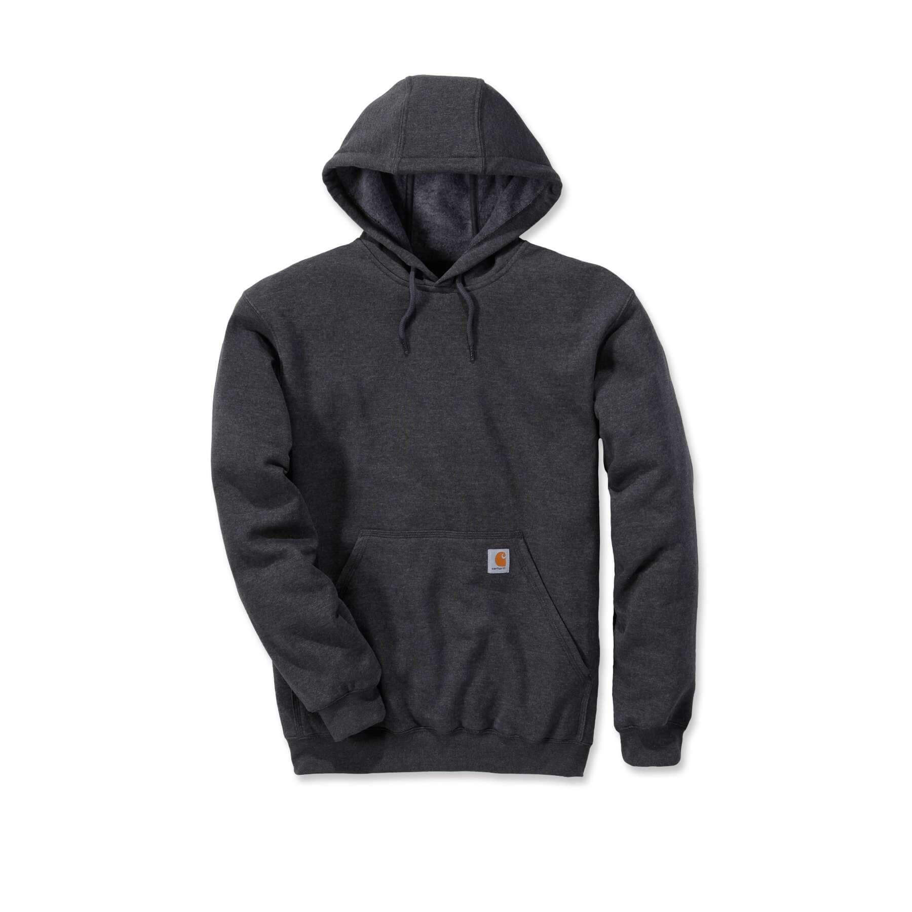 Carhartt Loose Midweight Hoodie K121 Carbon Heather Front