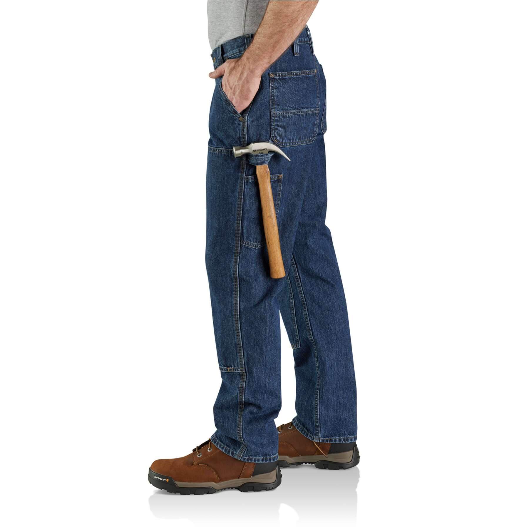 Carhartt Loose Fit Straight Leg Double-Front Logger Jeans 104944