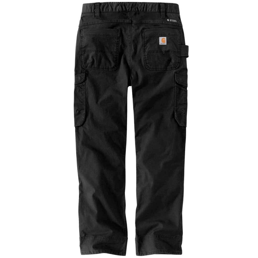 Carhartt Relaxed Straight Steel Rugged Flex Stretch Ripstop Double-Front Cargo Trousers 105072