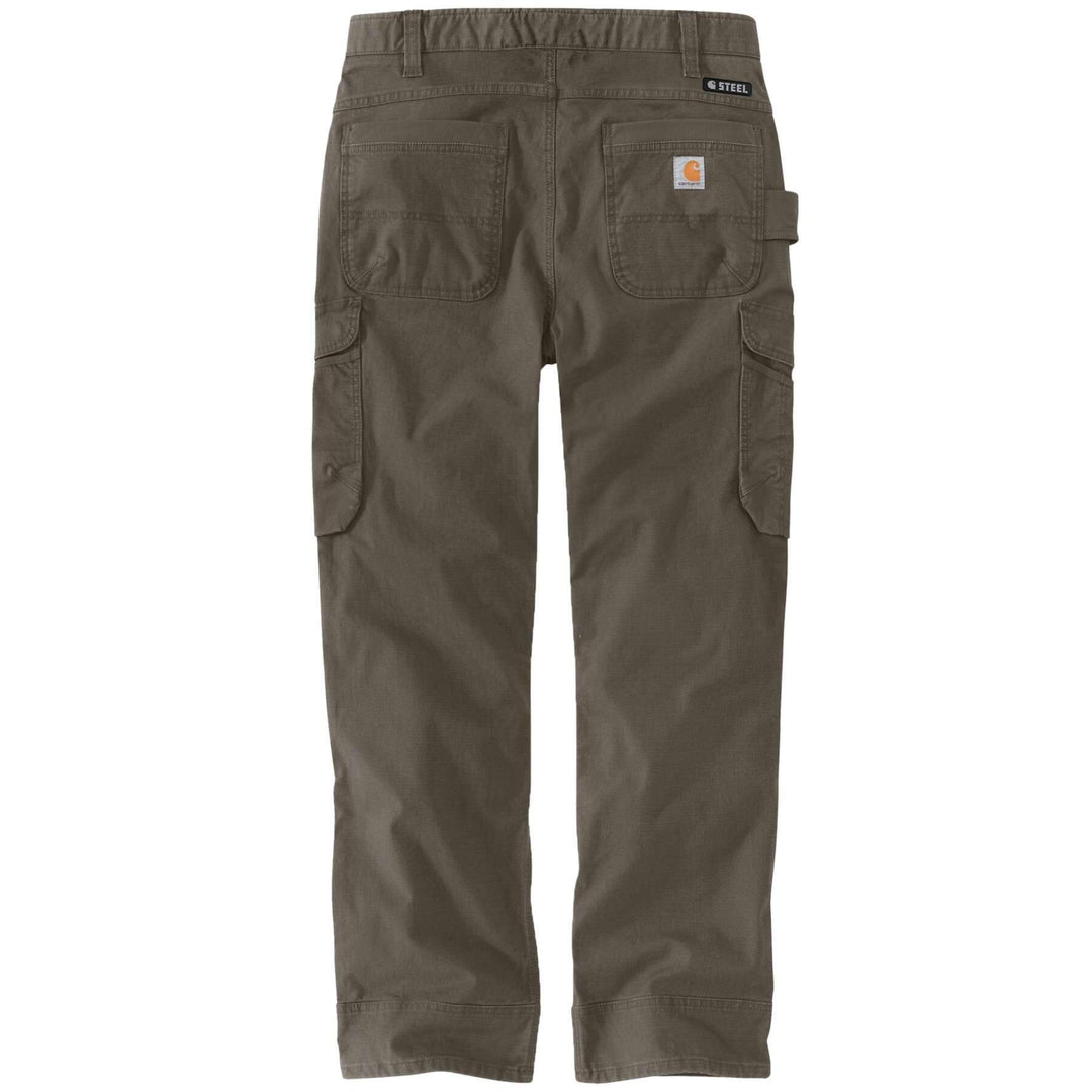 Carhartt Relaxed Straight Steel Rugged Flex Stretch Ripstop Double-Front Cargo Trousers 105072