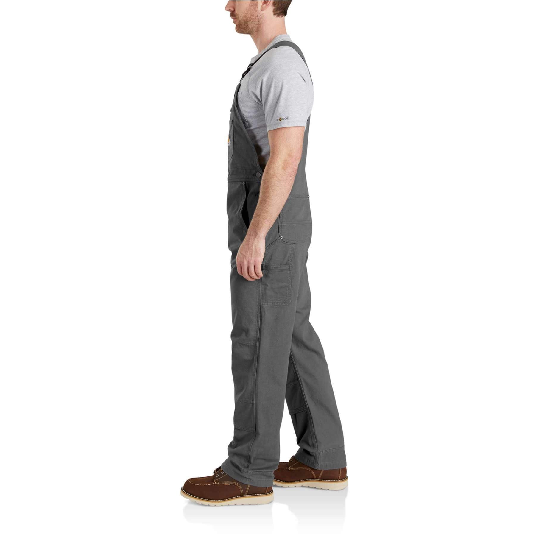 Carhartt Rugged Flex Stretch Canvas Relaxed Fit Rigby Bib Overalls