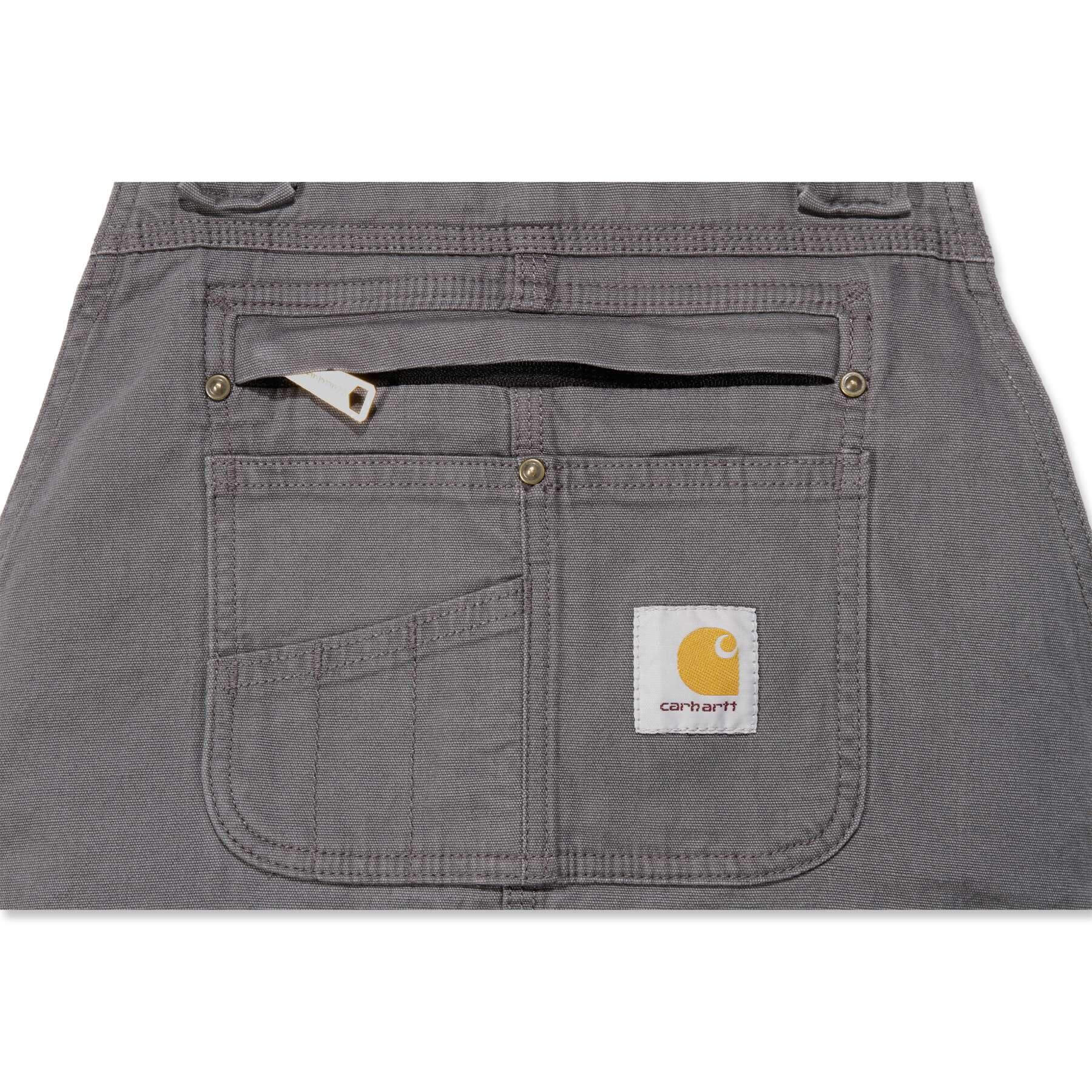 Carhartt Rugged Flex Stretch Canvas Relaxed Fit Rigby Bib Overalls