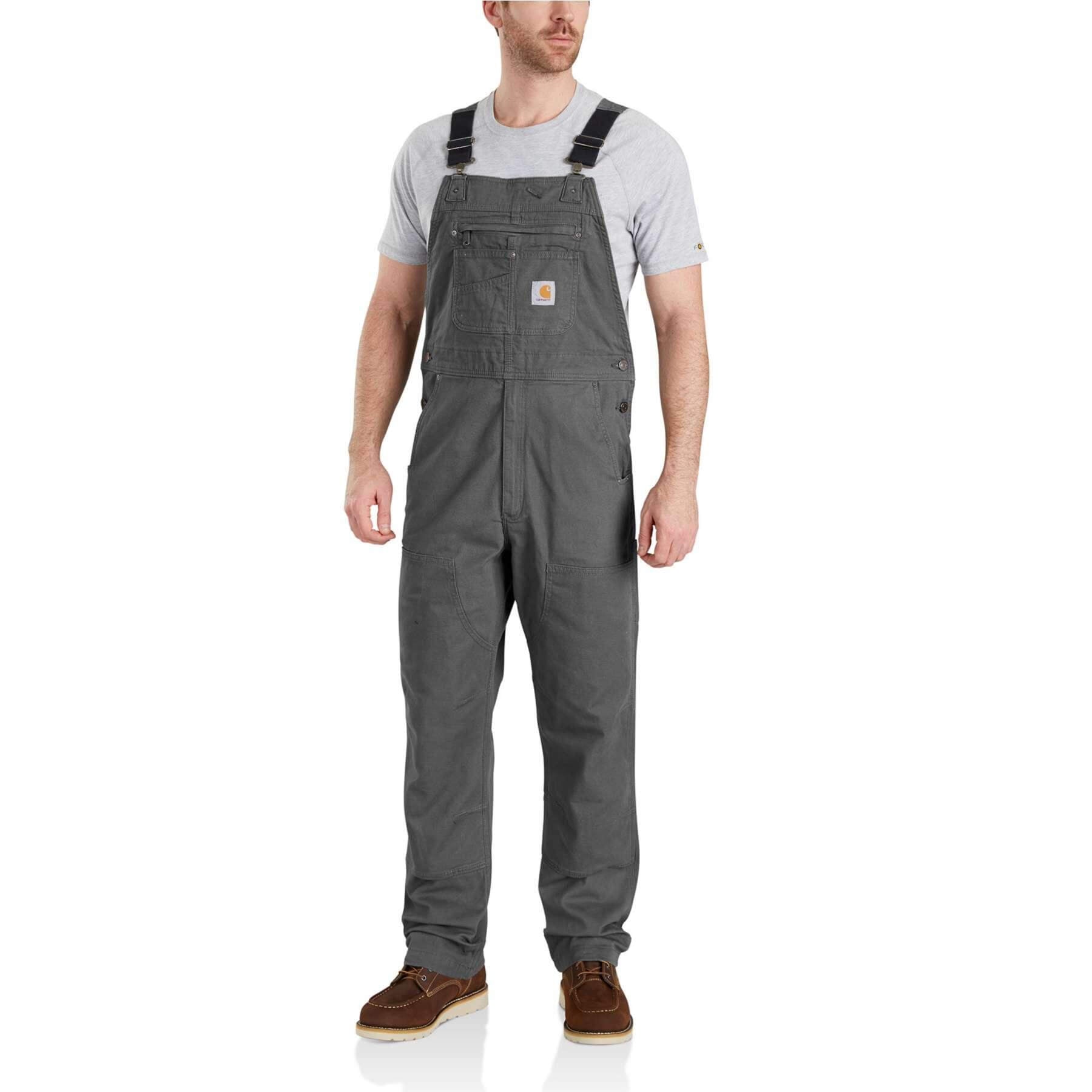 Carhartt Rugged Flex オーバーオール 32ｘ32 Carhartt Rugged Flex Stretch Canvas Relaxed Fit Rigby Bib Overalls