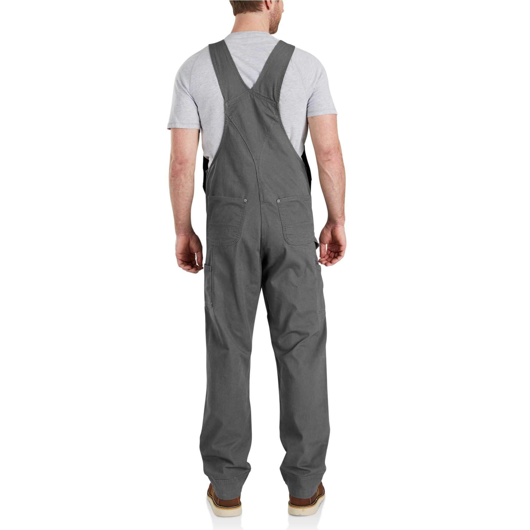 Carhartt Rugged Flex Stretch Canvas Relaxed Fit Rigby Bib Overalls