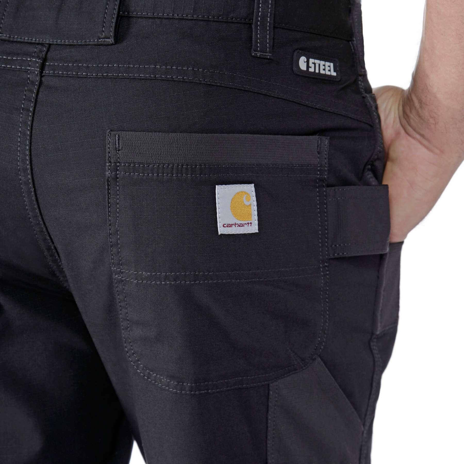 Carhartt Steel Rugged Flex Relaxed Fit Ripstop Double-Front Multi