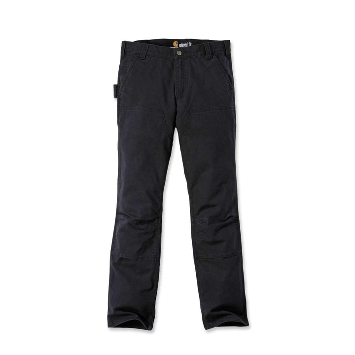 Carhartt Straight Duck Double Front Trousers 103340 Black Front