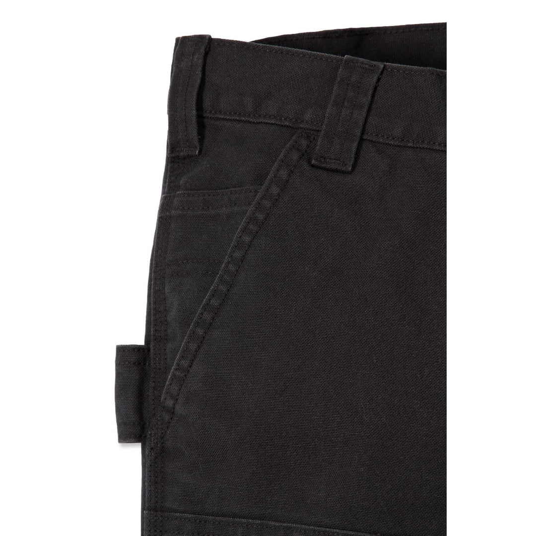 Carhartt Straight Duck Double Front Trousers 103340 Black Detail 1