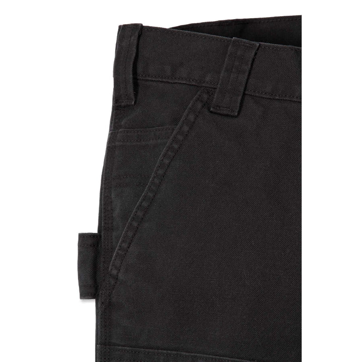 Carhartt Straight Duck Double Front Trousers 103340 Black Detail 1