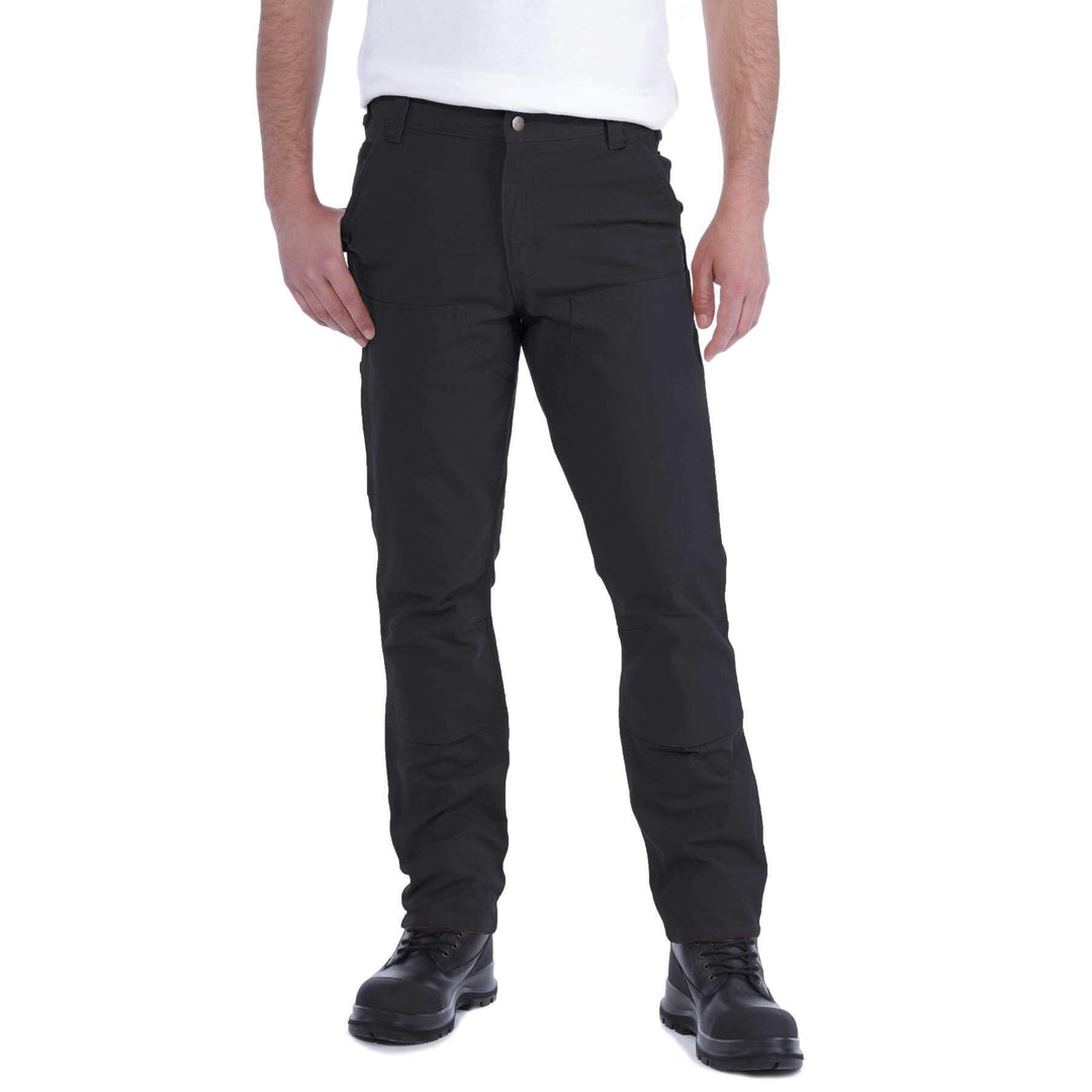Carhartt Straight Duck Double Front Trousers 103340 Black Model 1