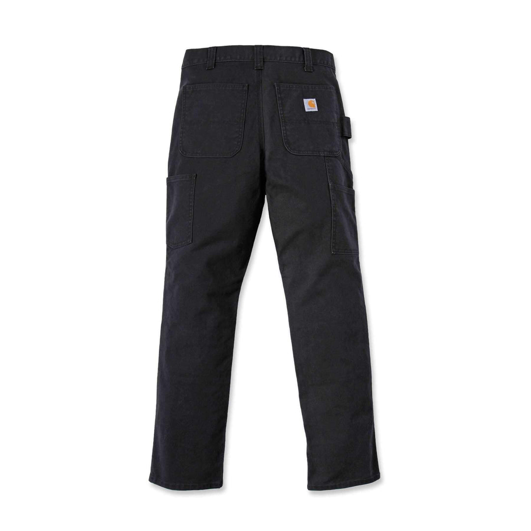 Carhartt Straight Duck Double Front Trousers 103340 Black Back