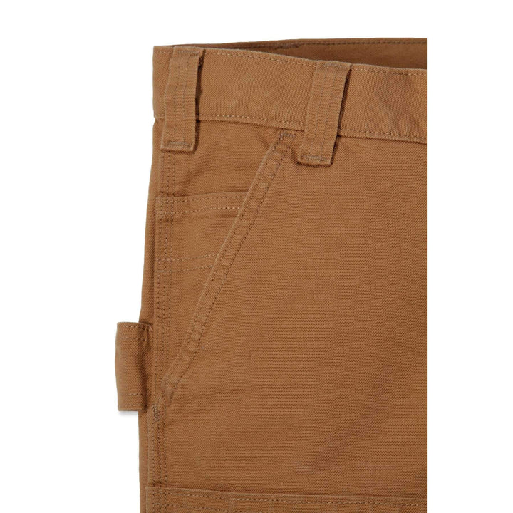 Carhartt Straight Duck Double Front Trousers 103340 Carhartt Brown Detail 1
