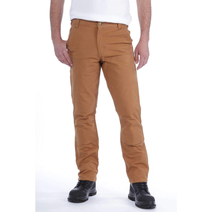 Carhartt Straight Duck Double Front Trousers 103340 Carhartt Brown Model