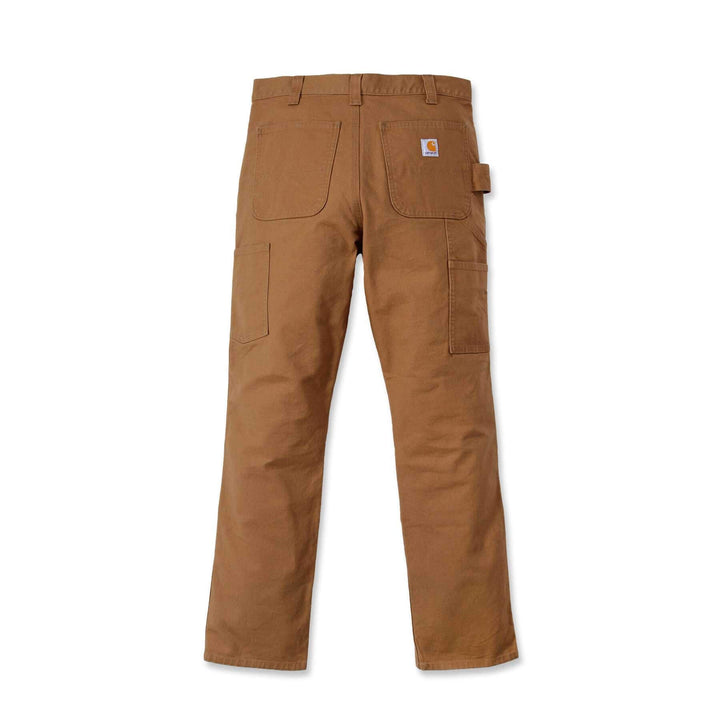 Carhartt Straight Duck Double Front Trousers 103340 Carhartt Brown Back