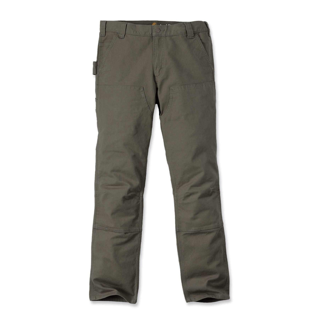 Carhartt Straight Duck Double Front Trousers 103340 Tarmac Front