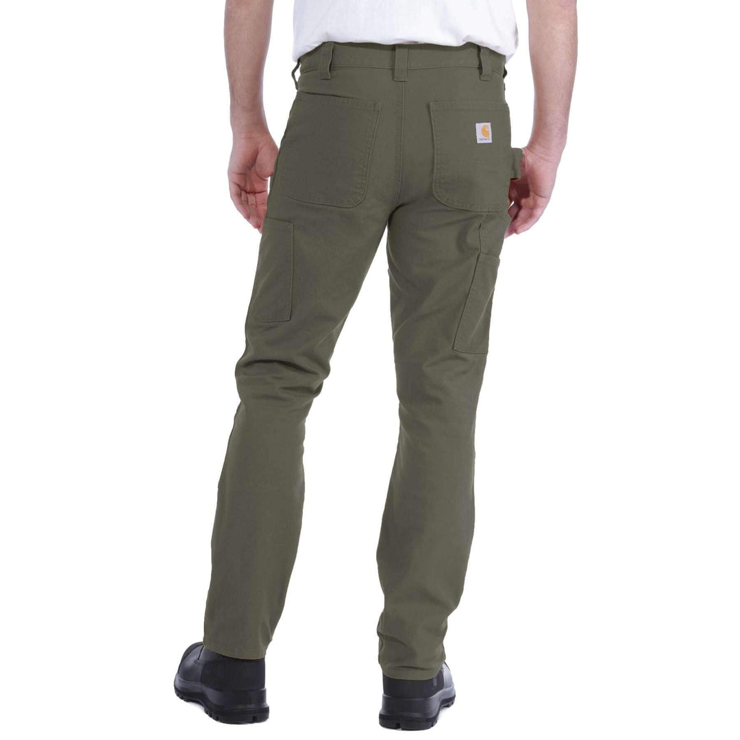 Carhartt Straight Duck Double Front Trousers 103340 Tarmac Additional Image 1