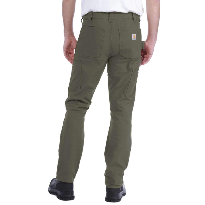 Carhartt Straight Duck Double Front Trousers 103340 Tarmac Additional Image 1