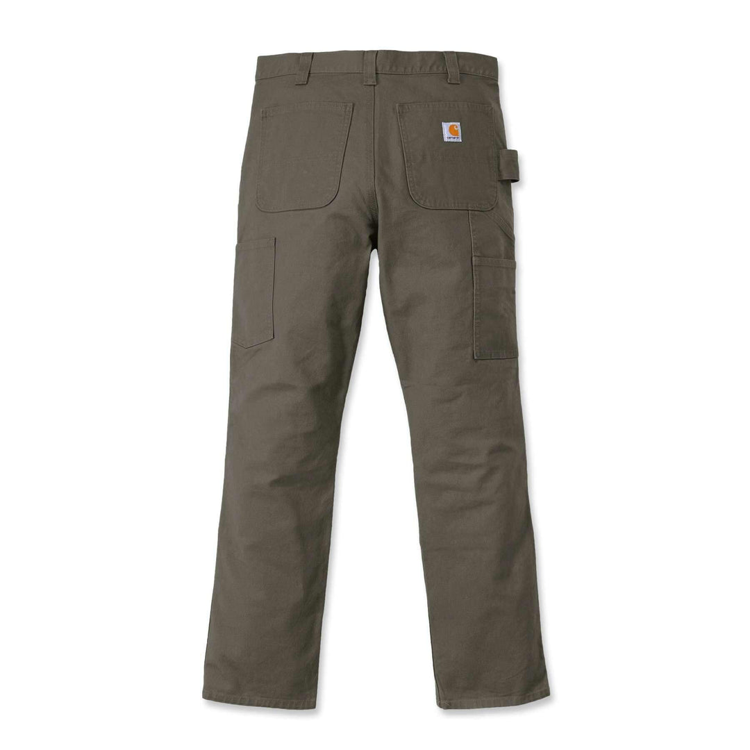 Carhartt Straight Duck Double Front Trousers 103340 Tarmac Back