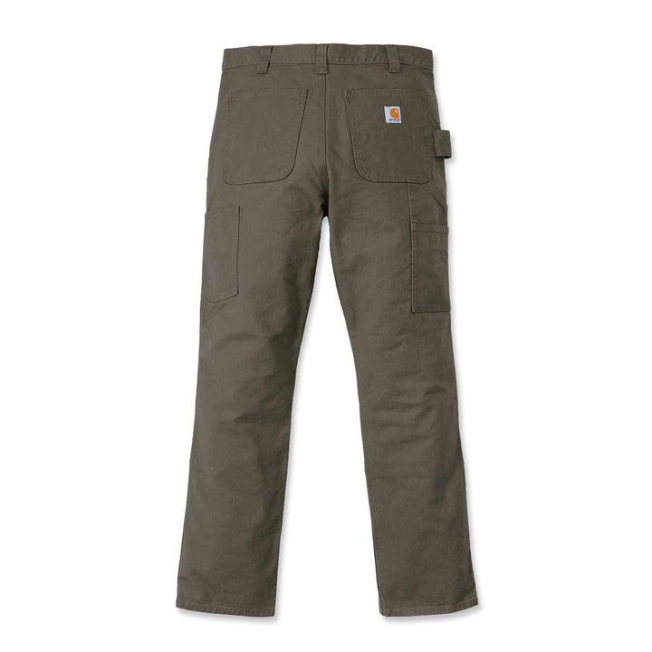 Carhartt Straight Duck Double Front Trousers 103340 Tarmac Back