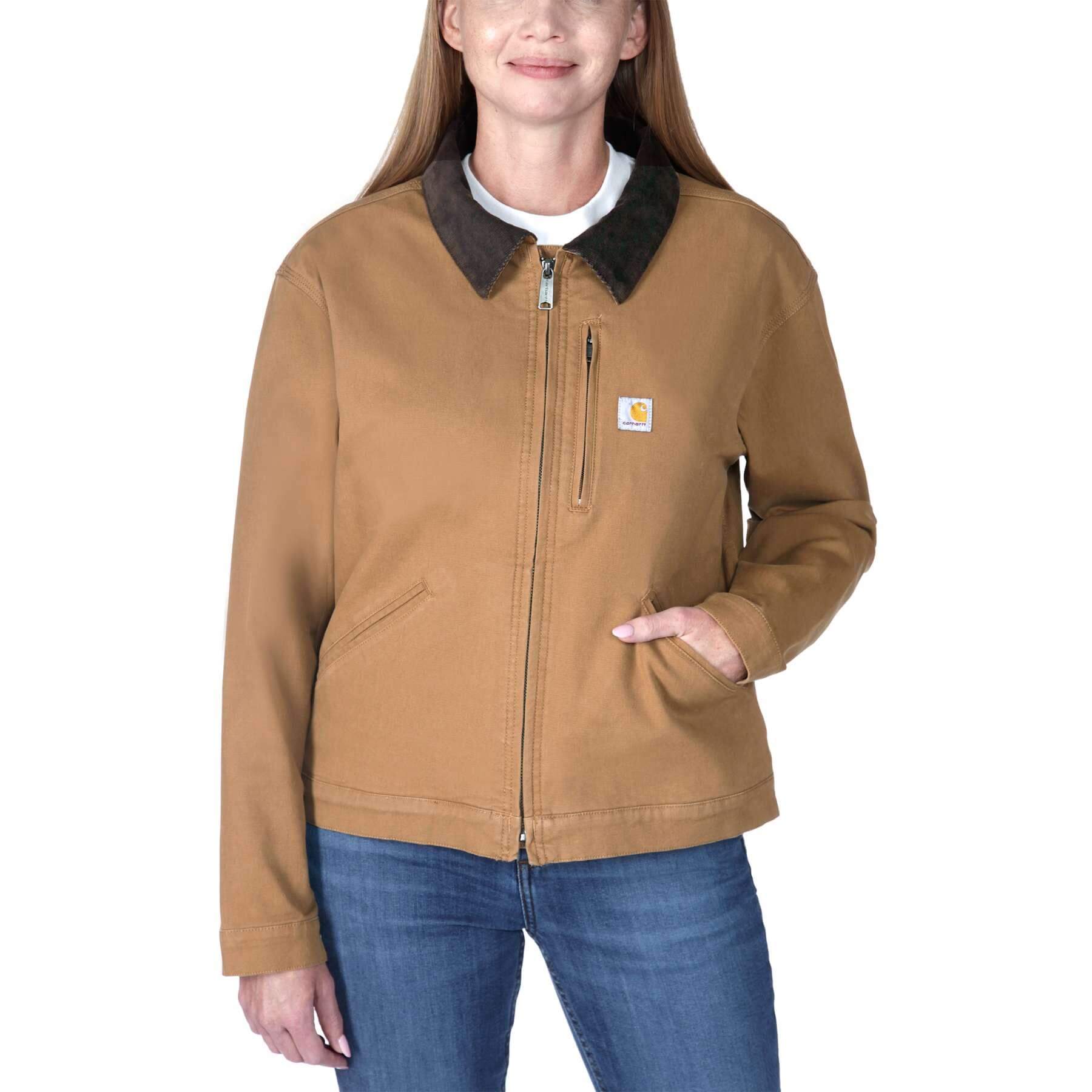 Carhartt Womens Detroit Relaxed Fit Canvas Jacket 106208