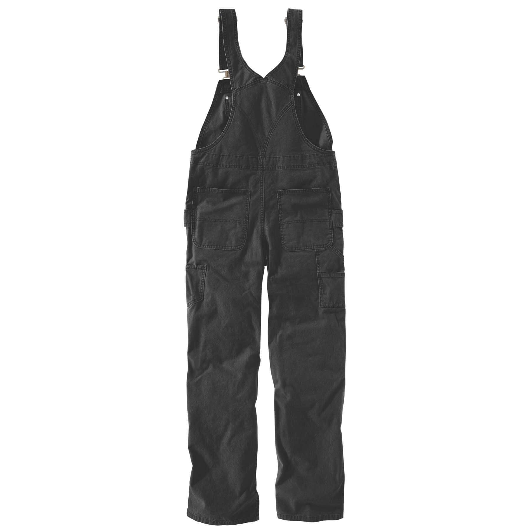Carhartt Womens Rugged Flex Loose Fit Canvas Crawford Bib Overalls