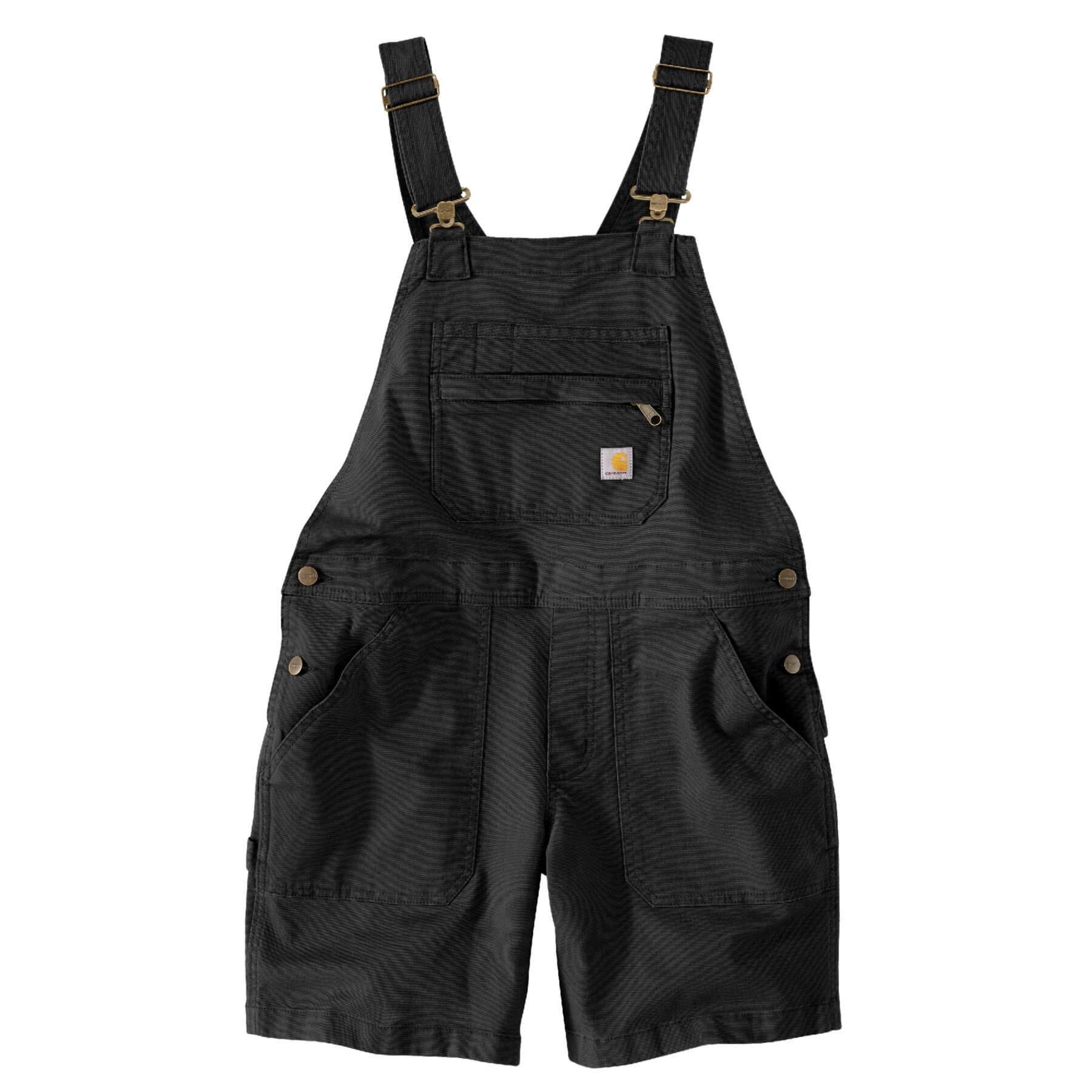 Carhartt Womens Relaxed Fit Rugged Flex Stretch Canvas Bib
