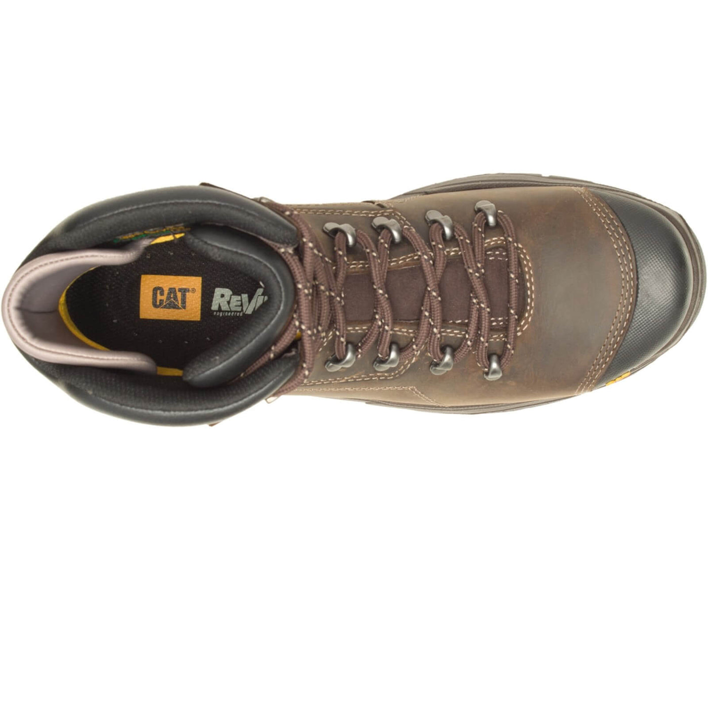 Caterpillar Diagnostic 2.0 Waterproof S3 Safety Boots Brown/Coffee 4#colour_brown-coffee