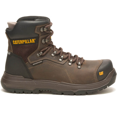 Caterpillar Diagnostic 2.0 Waterproof S3 Safety Boots Brown/Coffee 6#colour_brown-coffee