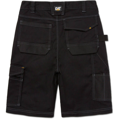 Caterpillar Essential Holster Pocket Stretch Shorts Black 2#colour_black