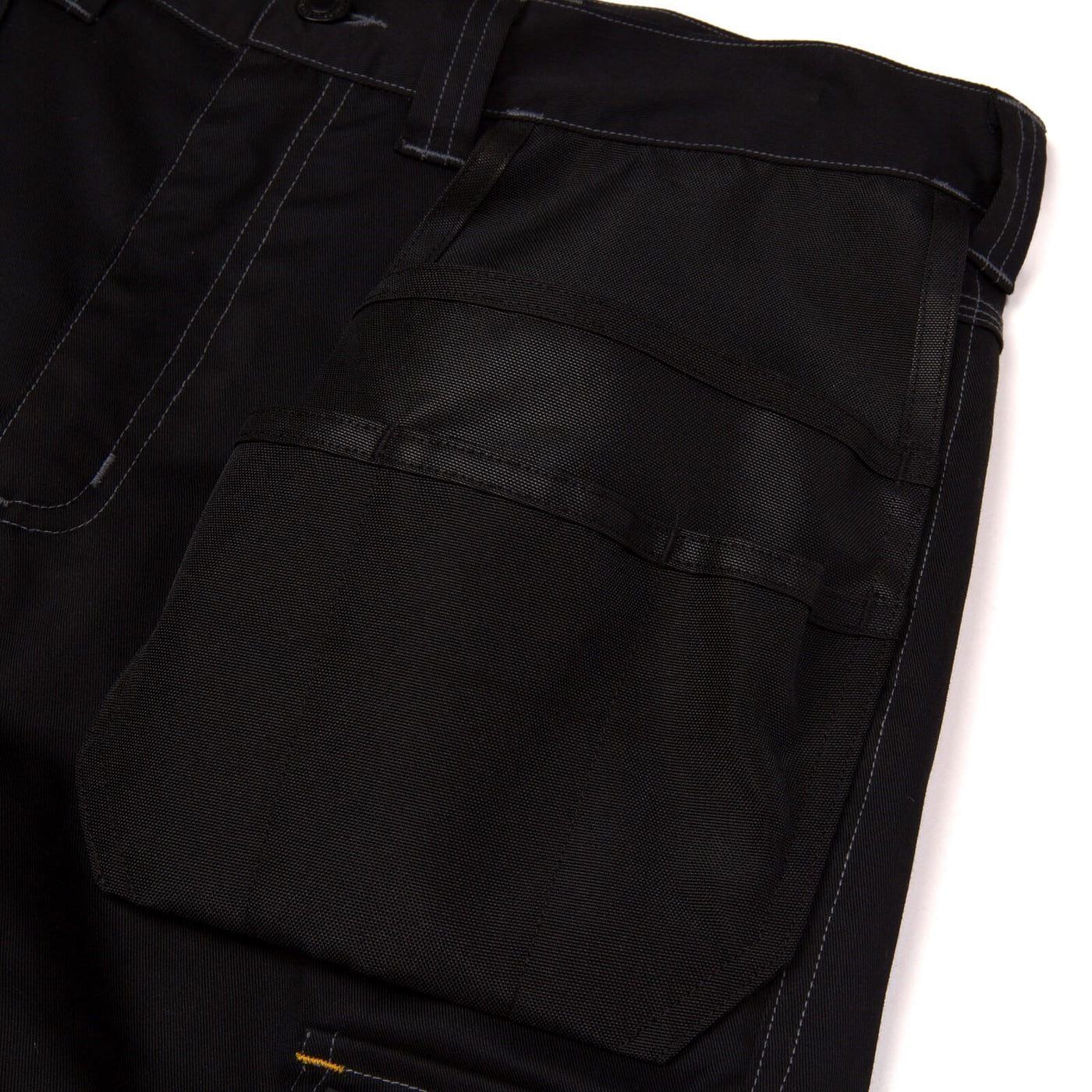 Caterpillar Essential Holster Pocket Stretch Shorts Black 3#colour_black