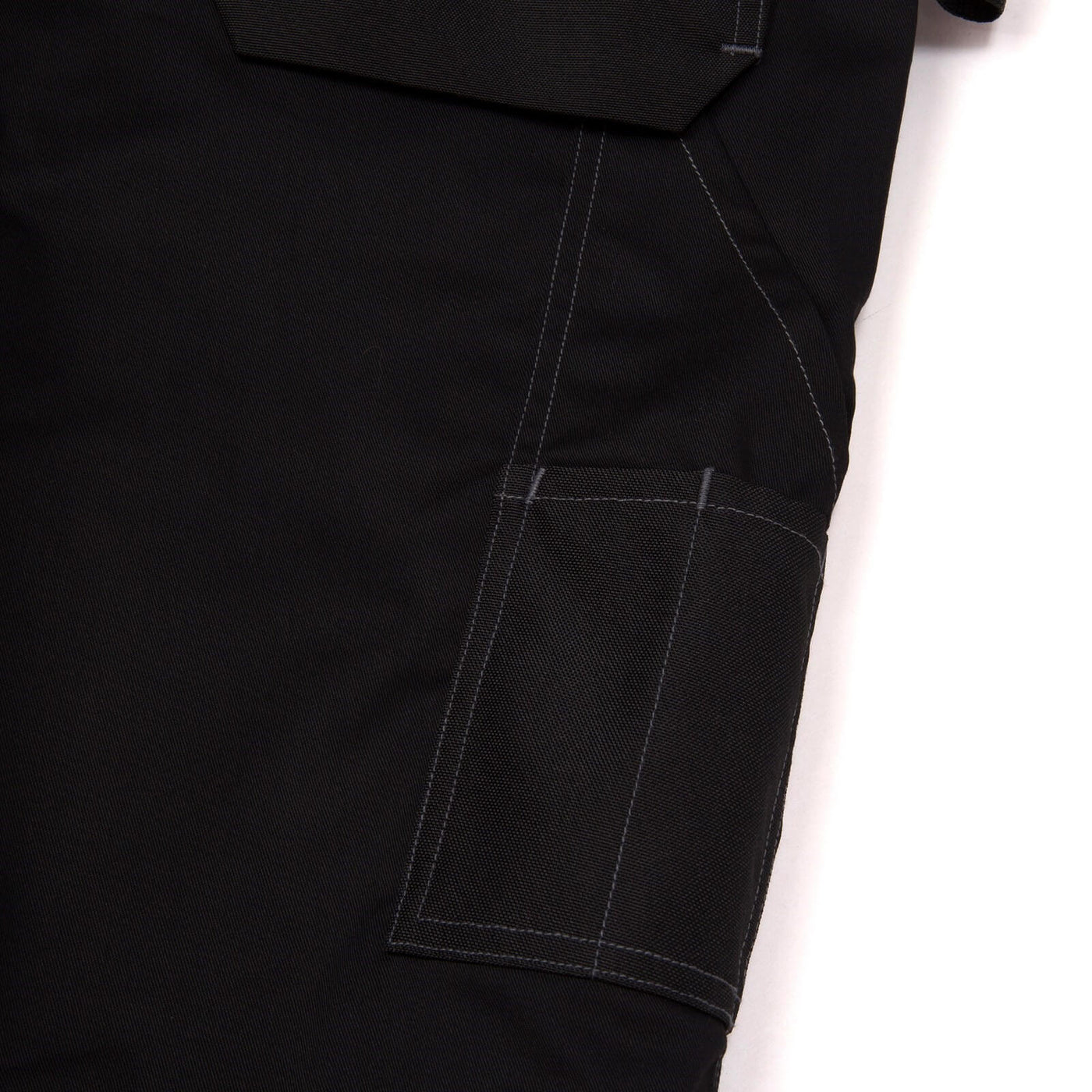 Caterpillar Essential Holster Pocket Stretch Shorts Black 4#colour_black