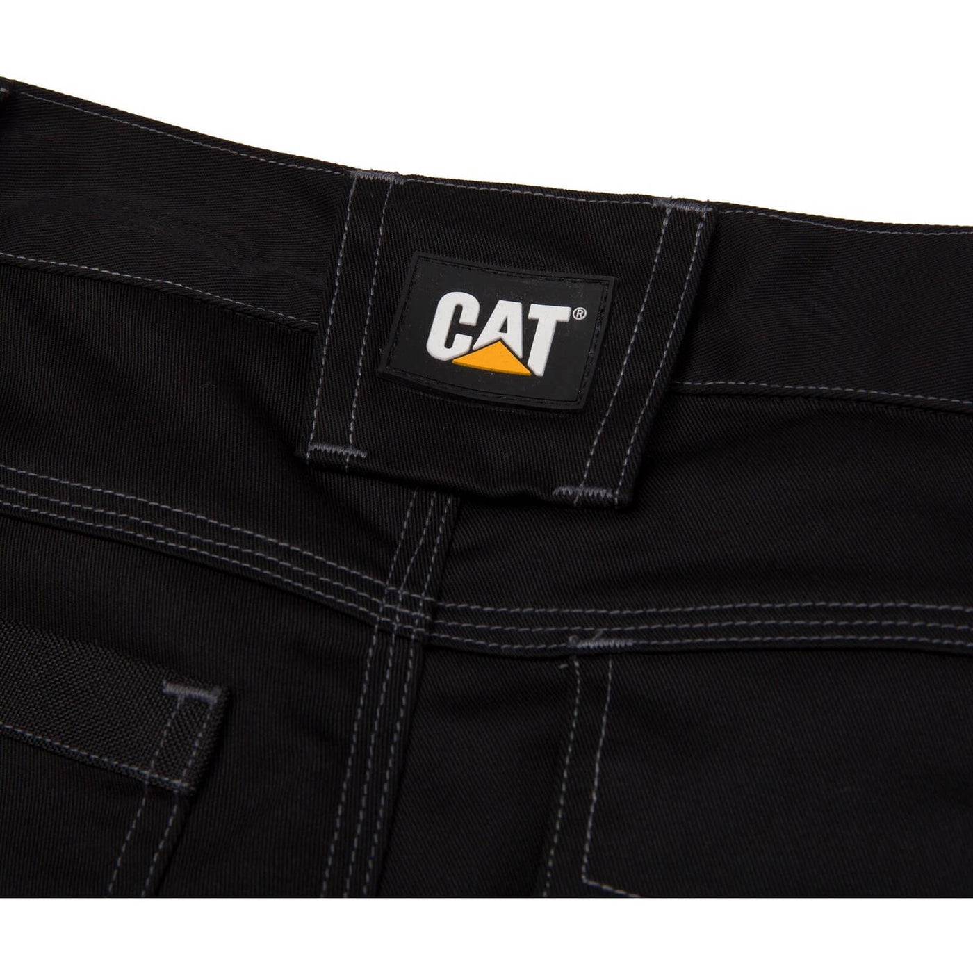 Caterpillar Essential Holster Pocket Stretch Shorts Black 8#colour_black