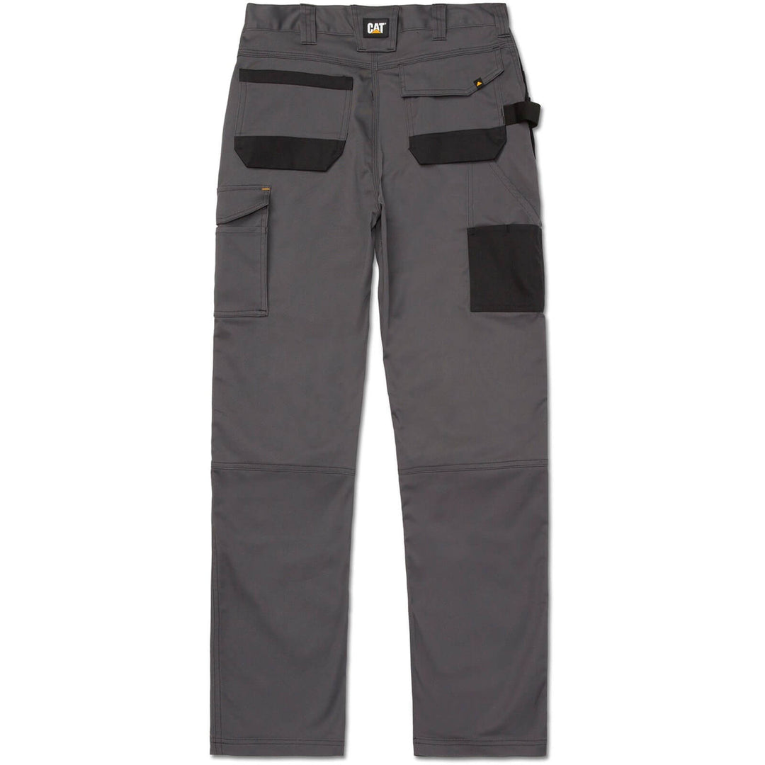 Caterpillar Nexus Grey Holster Pocket Stretch Trousers Dark Shadow 2#colour_dark-shadow